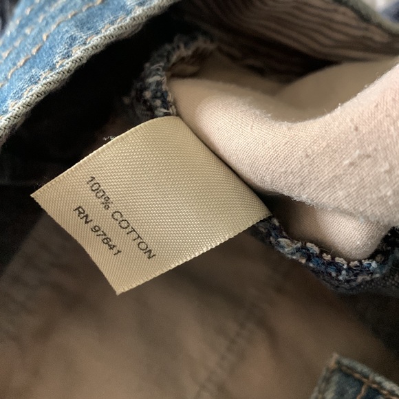 J. Jill Genuine Fit Below Waist Crop Jeans size 8 - Picture 8 of 9